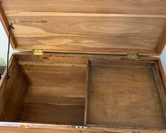hand made cedar chest