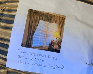 Custom drapes