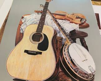 Steve Ford signed print