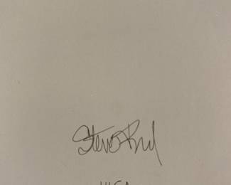 Steve Ford signed print