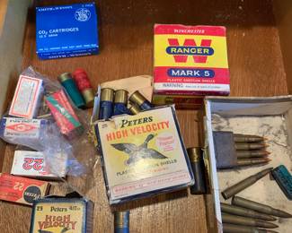 Vintage ammunition