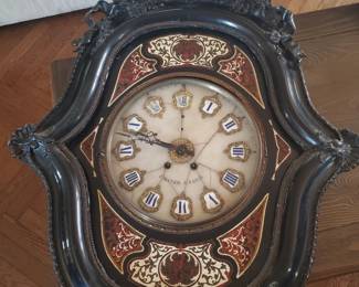 J Mayer A' Paris ornate clock