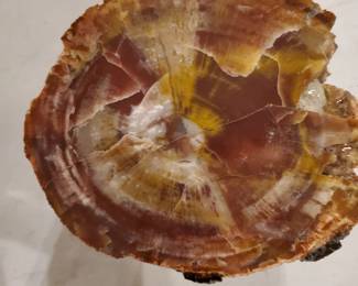 Geode rock is approximately 4" tall x 4" wide