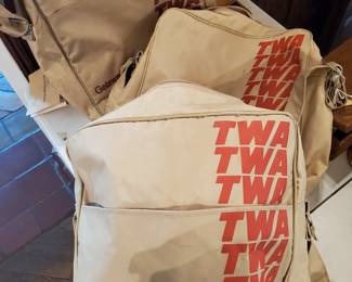 TWA original carry on bags