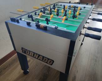 Tornado Tournament 3000 Foosball Table - Made in The USA - Commercial Quality for The Home - Incredible Table Soccer Game