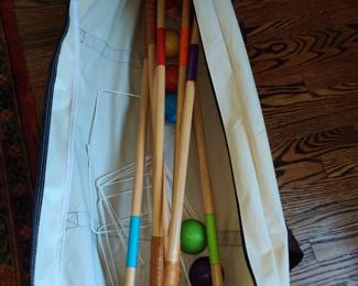 Croquet set