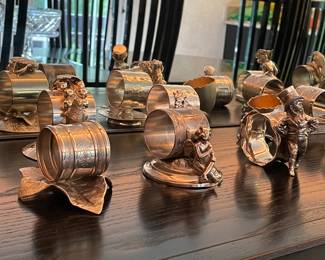 Meriden and others  Silver Plate napkin ring