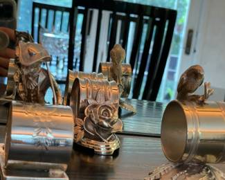 Meriden and others  Silver Plate napkin ring