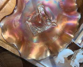 Horse carnival bowl kept by family