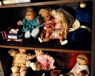 Cabbage patch dolls lurking in the basement...