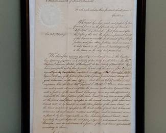 1815 Massachusetts Court Appointment 