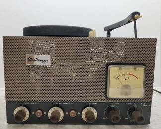Bogen Challenger Tube Amplifier With Turntable 
