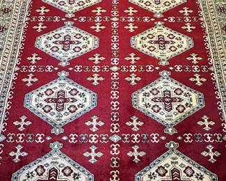 Large Silk Wool Rug