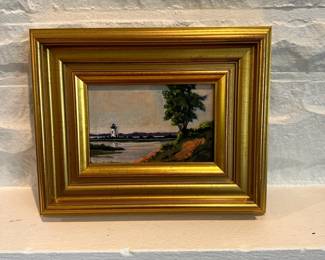 Original Acrylic, Listed Artist Richard Whiteley