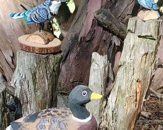Robert Toussaint HandCarved Birds