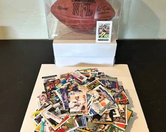 Steeler TOMMY MADDOX Signed Football PLUS