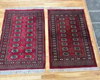 Twin Bukhara Entry Rugs