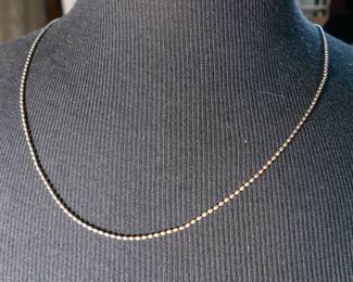 Sterling silver chain