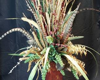 Grass and Feather Floral Design