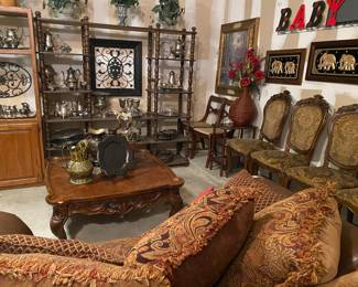 Vintage set of 4 chairs that can stay just the way they are of refurbish to add new colors! 