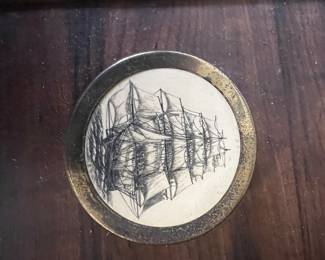 SHIP DECOR PLATE