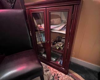 GLASS DOOR CURIO