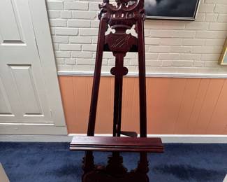 MAHOGANY EASEL