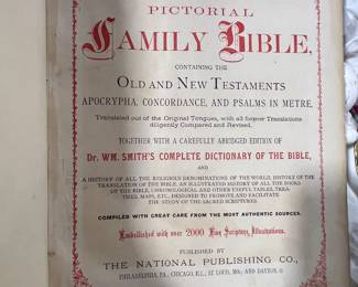 TITLE PAGE OF BIBLE