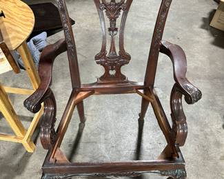 CHIPPENDALE CHAIR from set of 4