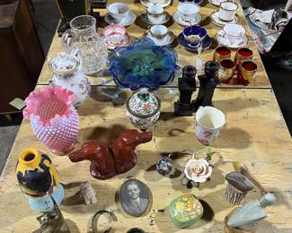 #2 VIEW OF ASSORTED CUPS, ETC.