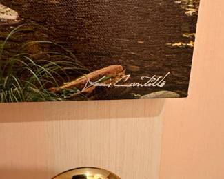 LARGED SIGNED PHOTO CANVAS $100. Call or Text Patty at 847-772-0404 to arrange for purchase or make inquiries.