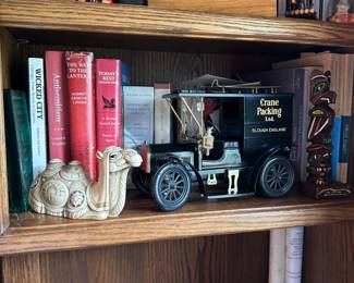 COMPOSITE CAMEL $25, METAL TRUCK $25 - BUY IT NOW. Call or Text Patty at 847-772-0404 to arrange for purchase or make inquiries.