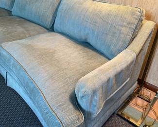 CURVED SOFA - BUY IT NOW $150. REQUIRES PROFESSIONAL MOVER. Call or Text Patty at 847-772-0404 to arrange for purchase or make inquiries.