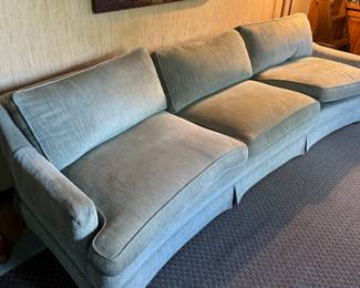CURVED SOFA - BUY IT NOW $150. REQUIRES PROFESSIONAL MOVER. Call or Text Patty at 847-772-0404 to arrange for purchase or make inquiries.Call or Text Patty at 847-772-0404 to arrange for purchase or make inquiries.