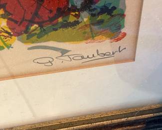 P Taubert Lithograph