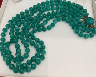 Jade necklace