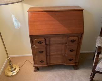 VINTAGE DROP FRONT DESK