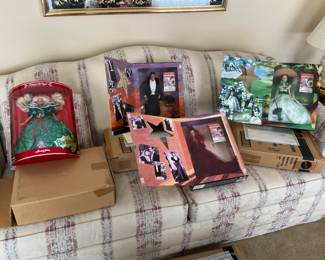 BARBIES COLLECTIBLES DOLLS. GONE WITH THE WIND