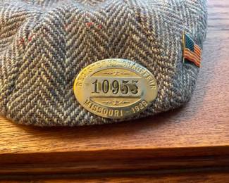 1929 MISSOURI CHAUFFEUR BADGE.  