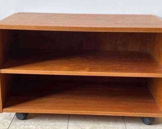 Teak Media Cabinet