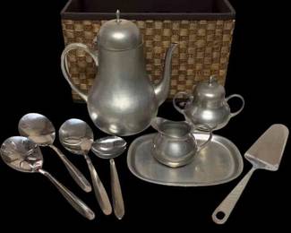 Vintage CK Tiel Holland Pewter Teapot Other