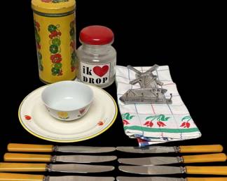 China, Tin Butter Knives