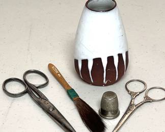 Engraved Embroidery Scissors Other Items