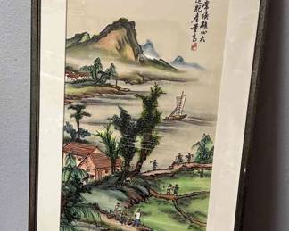 Japanese Embroidery on Silk