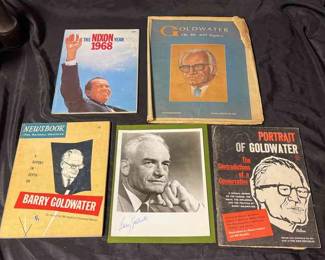 Barry Goldwater Signed Photo Other Ephemera