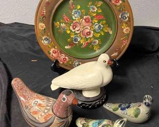 Mexico Pottery Birds Other