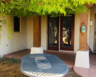 Patio Table, Chair Available.  Photo to be updated to show chairs. 