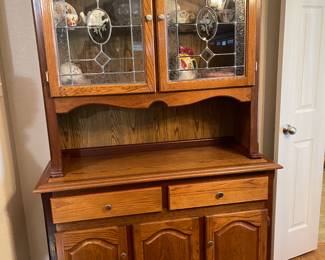 Gorgeous china hutch!