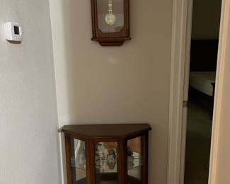 Small Lighted Curio Cabinet