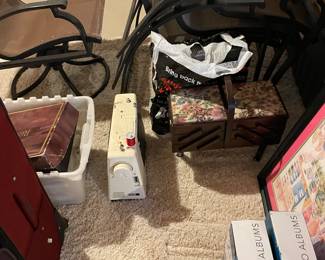 Sewing machine and accessories 